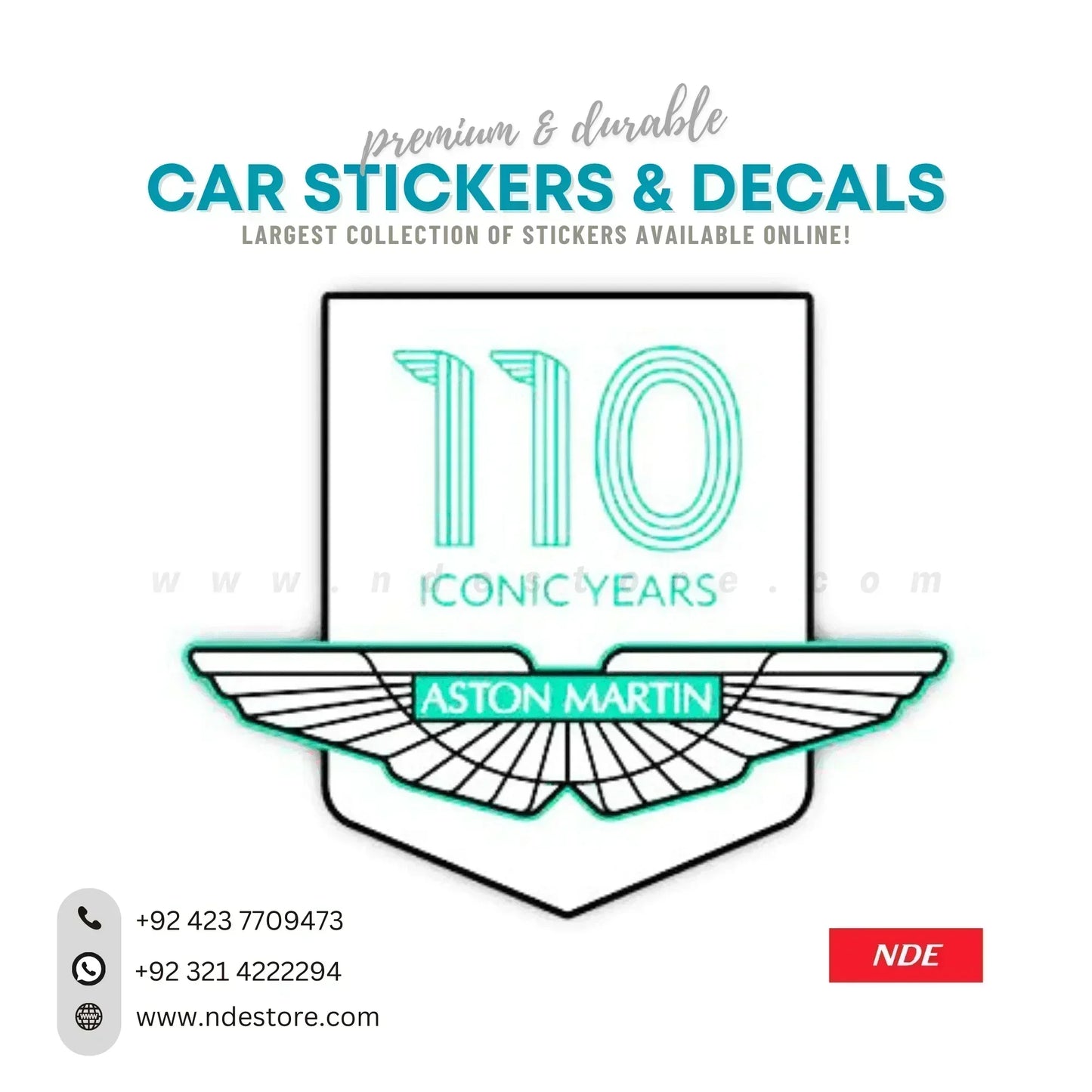 STICKER ASTON MARTIN - ndestore.com