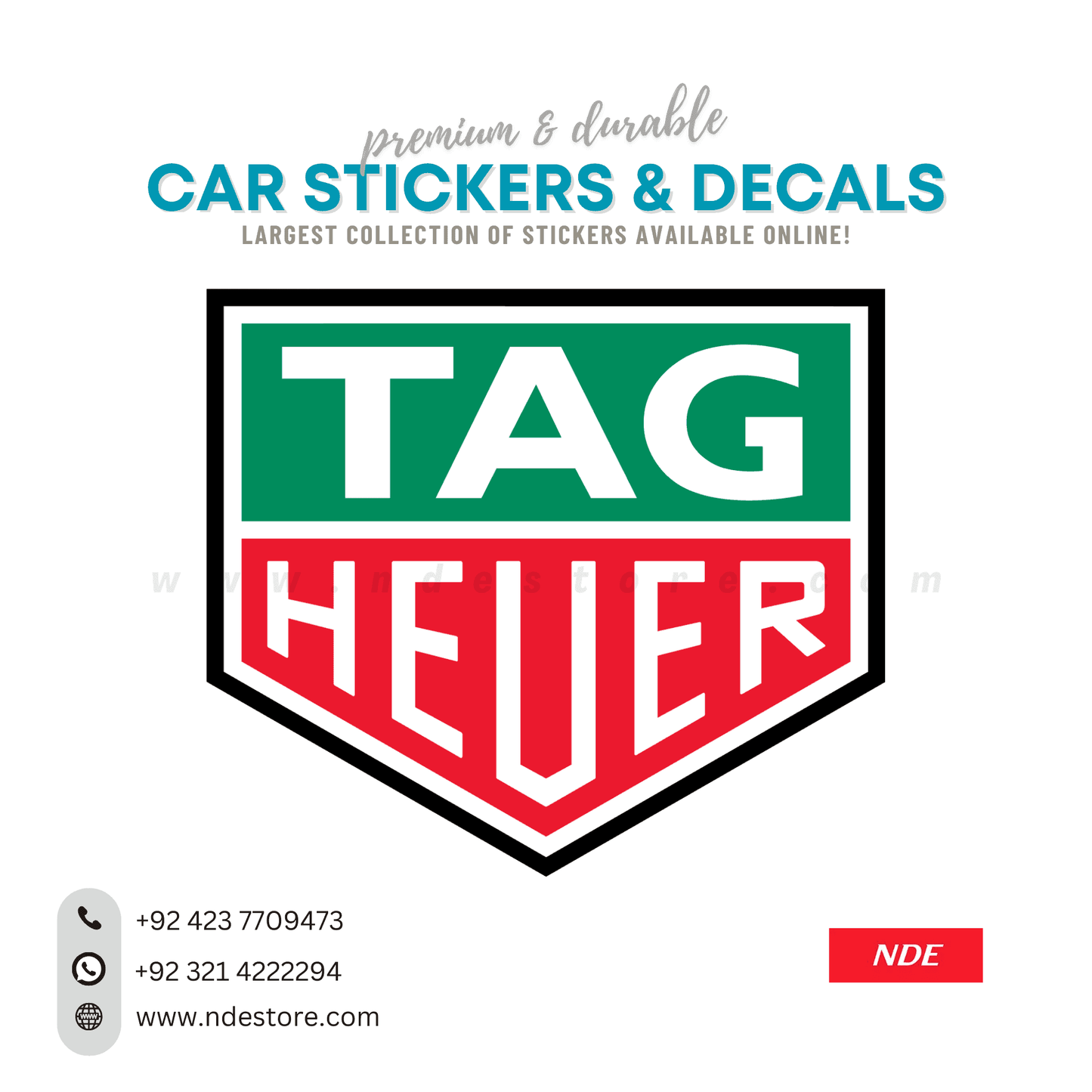 STICKER TAG HEUER - ndestore.com