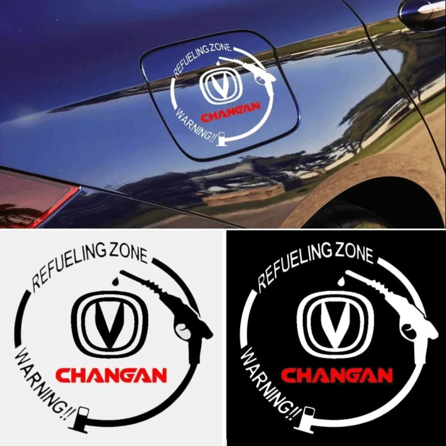 STICKER, FUEL TANK COVER FOR CHANGAN ALSVIN SKU:8066 - ndestore.com