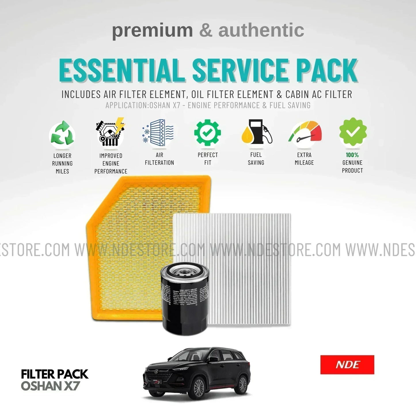 ESSENTIAL FILTER PACK FOR CHANGAN OSHAN X7 - ndestore.com