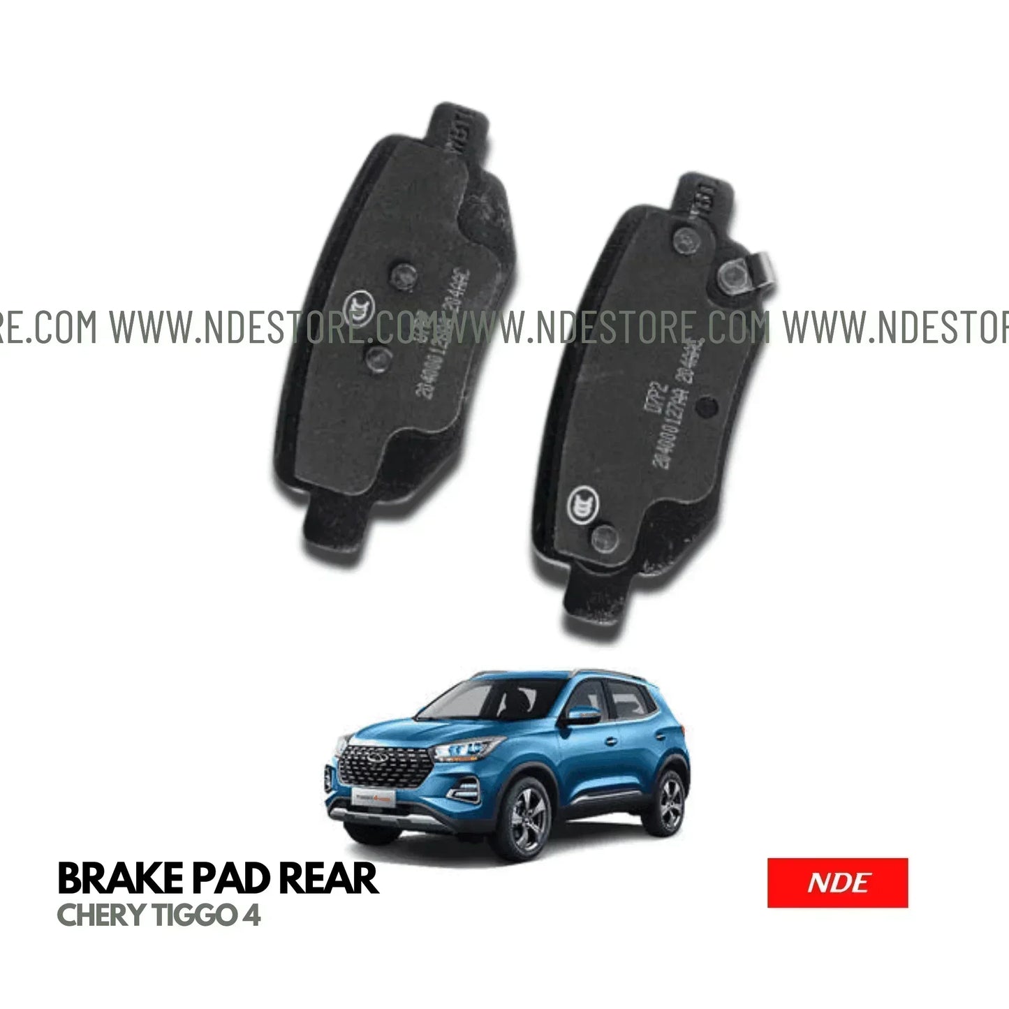 BRAKE DISC PAD SET REAR GENUINE FOR CHERY TIGGO 4 - ndestore.com