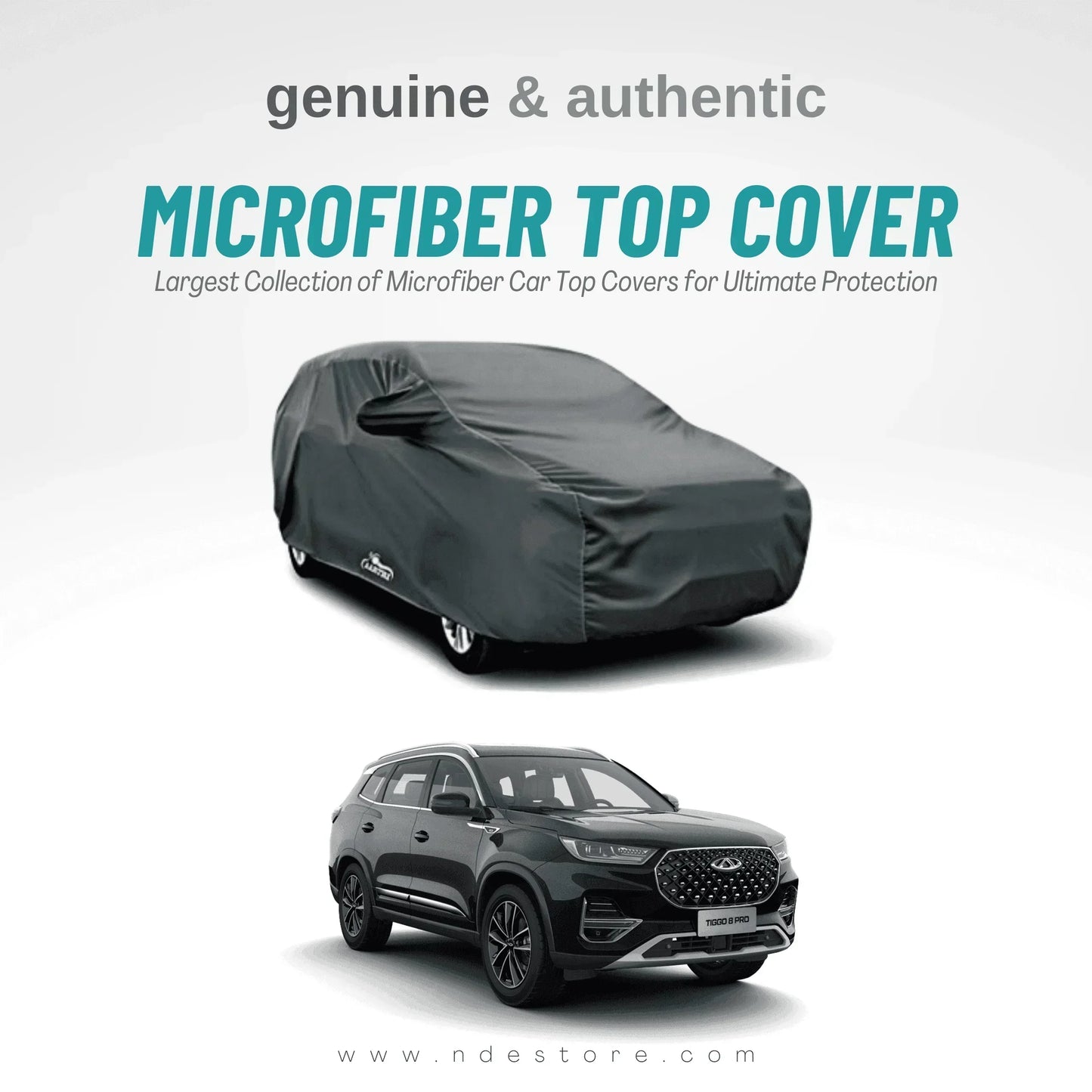 TOP COVER MICROFIBER PREMIUM QUALITY FOR CHERY TIGGO 8 PRO CHERY - ndestore.com