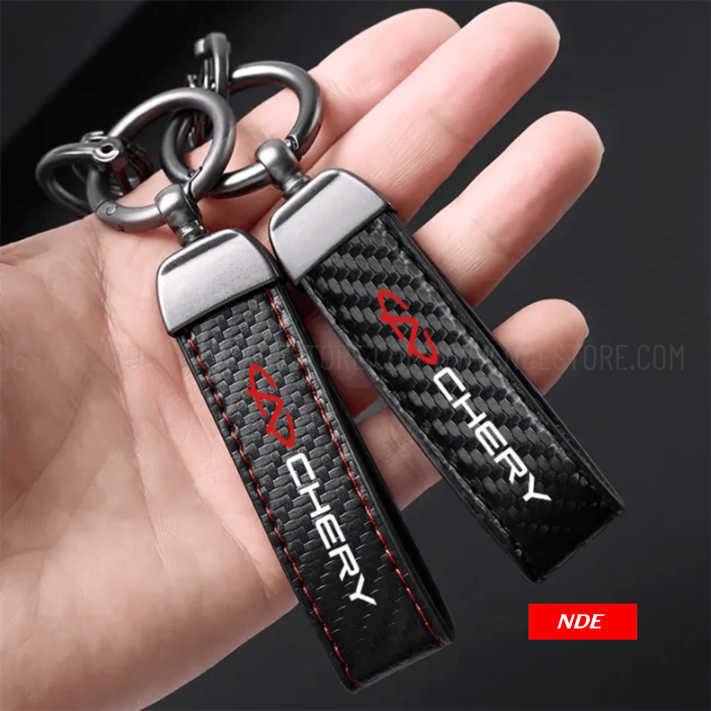 KEY CHAIN LEATHER STRAP FOR CHERY - ndestore.com
