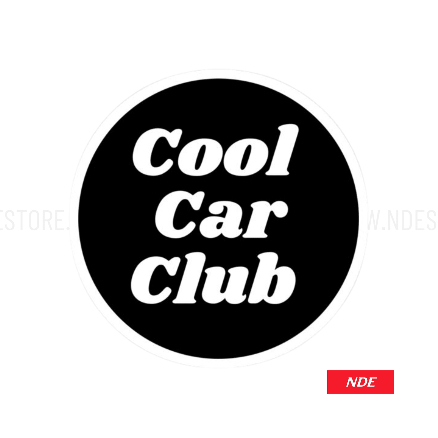 STICKER COOL CAR CLUB - ndestore.com