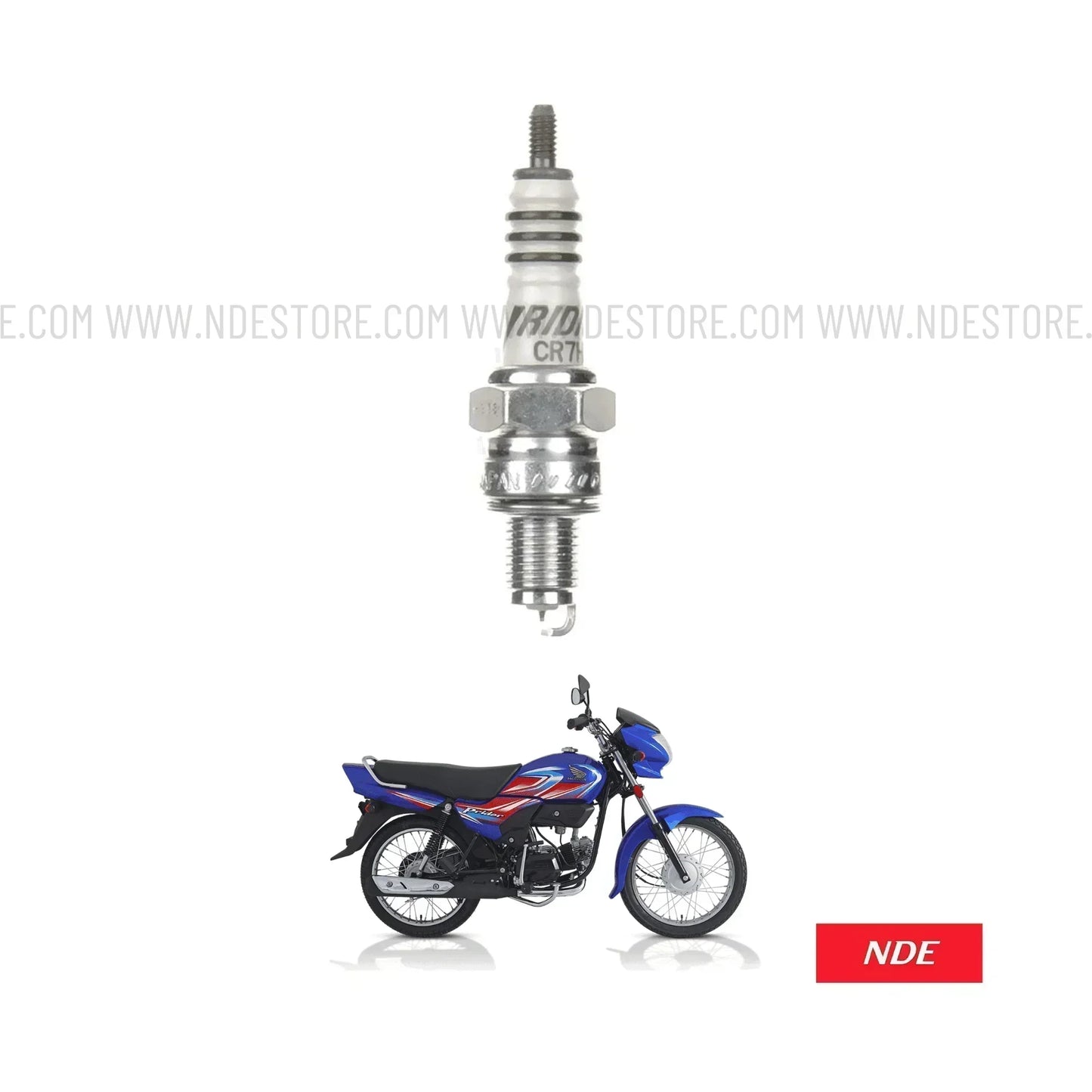 SPARK PLUG NGK IRIDIUM IX FOR HONDA CD100 - ndestore.com