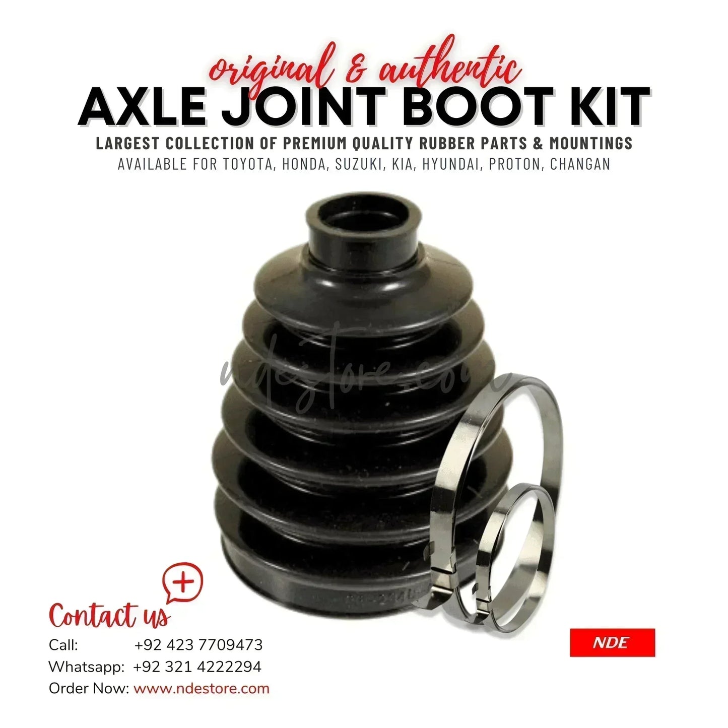 CV JOINT BOOT KIT INNER FOR TOYOTA YARIS - ndestore.com