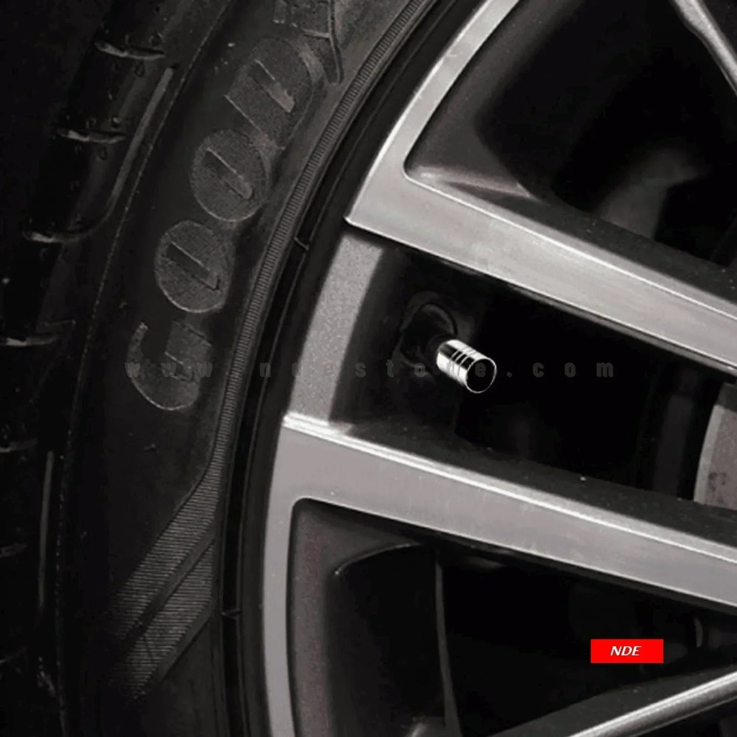 TIRE NOZZLE COVER CAR WHEEL VALVE COVER WITH TOYOTA LOGO - ndestore.com