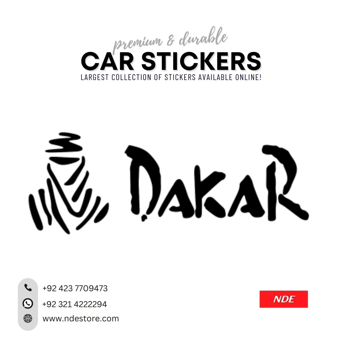 STICKER DAKAR - ndestore.com