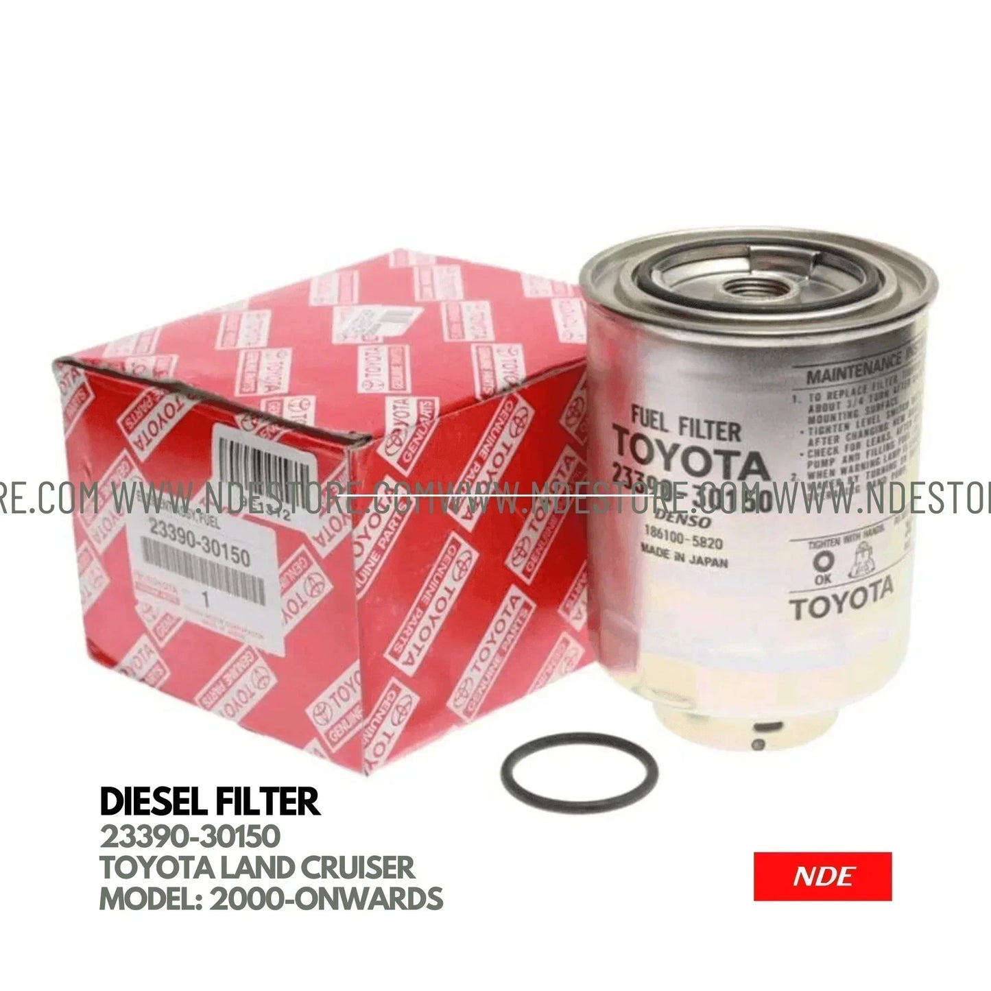 DIESEL FILTER FOR TOYOTA LAND CRUISER PRADO (2002-2009) - ndestore.com