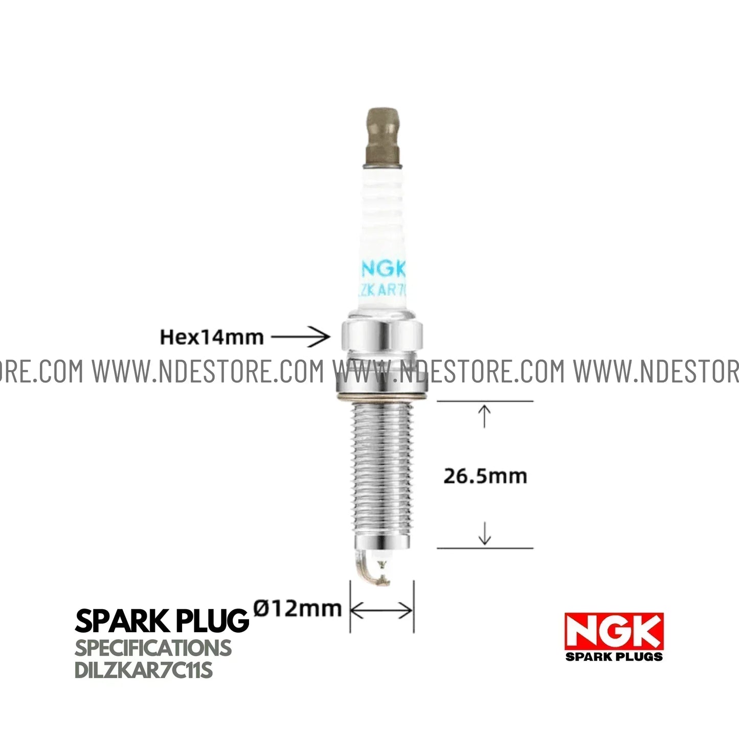 SPARK PLUG LASER IRIDIUM NGK FOR HONDA ACCORD HYBRID - ndestore.com