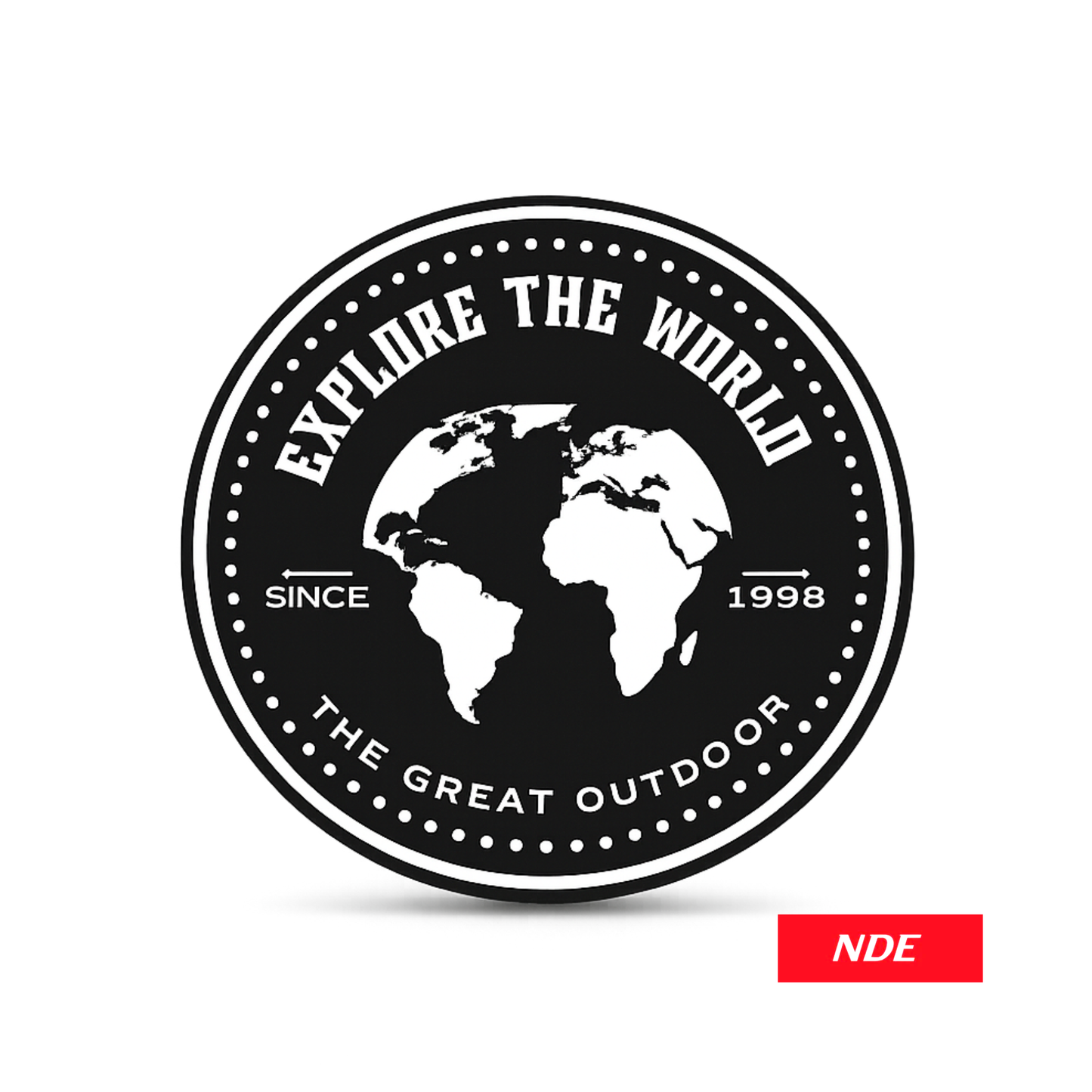 STICKER EXPLORE THE WORLD