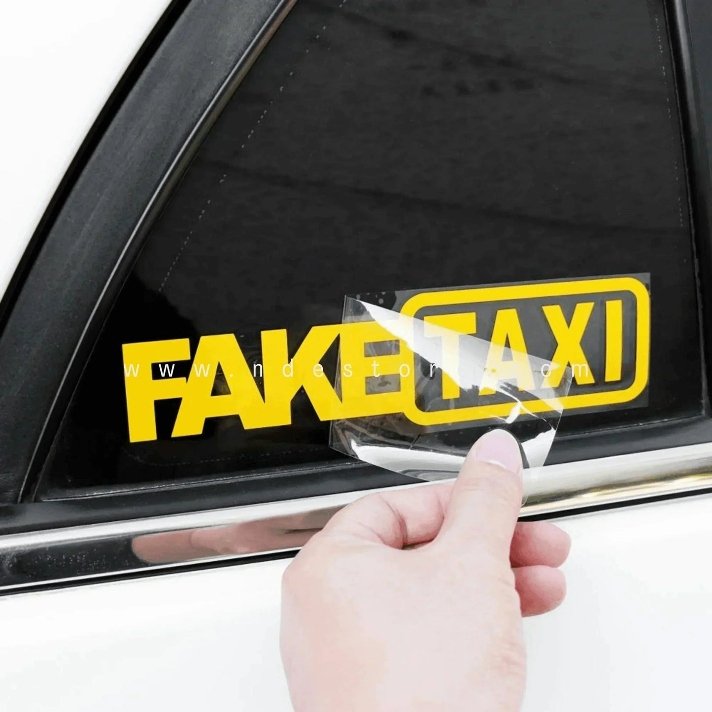 STICKER, FAKE TAXI - ndestore.com