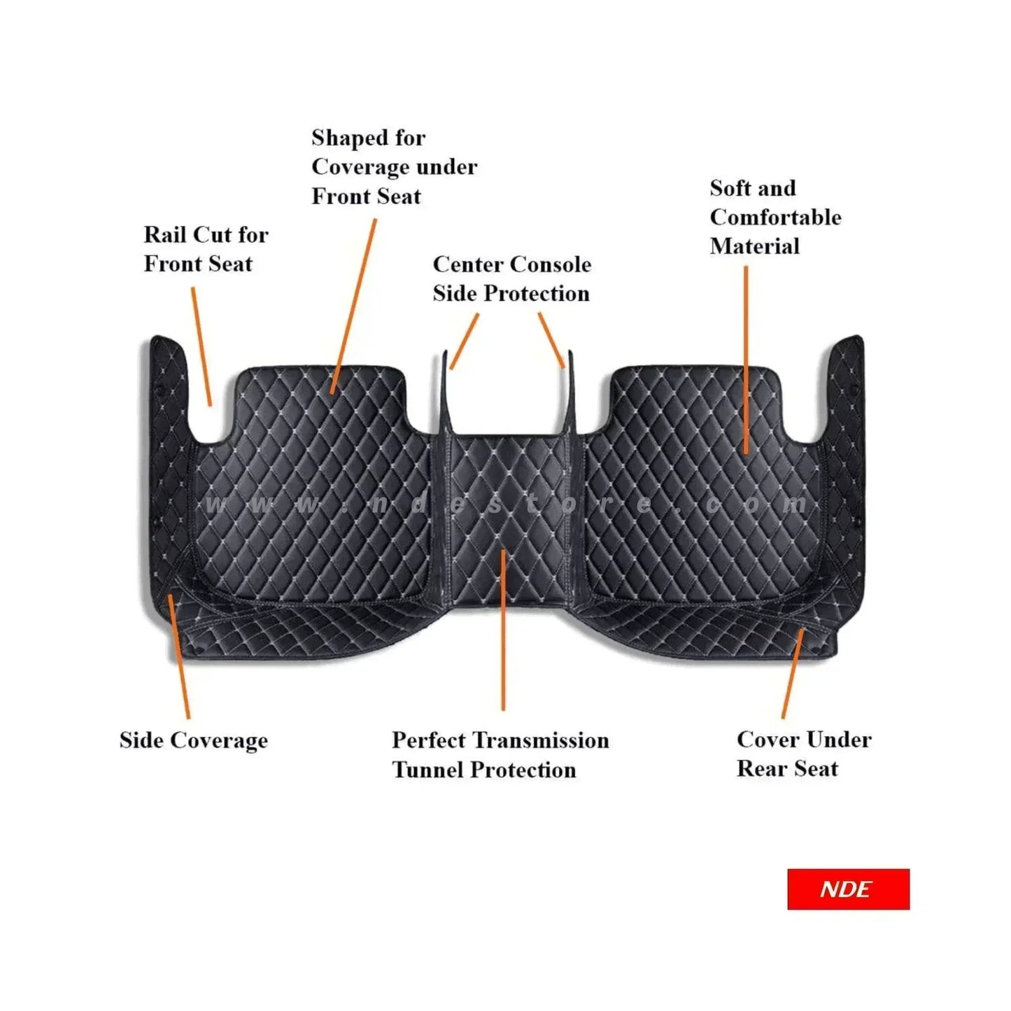 FLOOR MAT 7D STYLE FOR HYUNDAI TUCSON (2019-2023) - ndestore.com