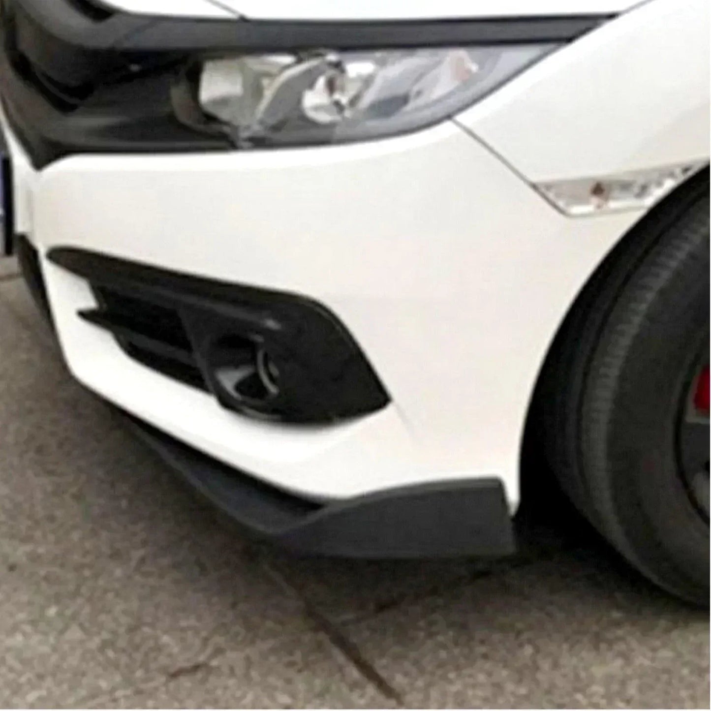 BUMPER LIP SPLITTER FRONT CANARD UNIVERSAL FITTING - ndestore.com
