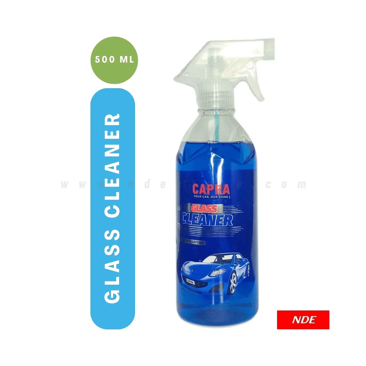 CAPRA GLASS CLEANER SPRAY 500ML - ndestore.com
