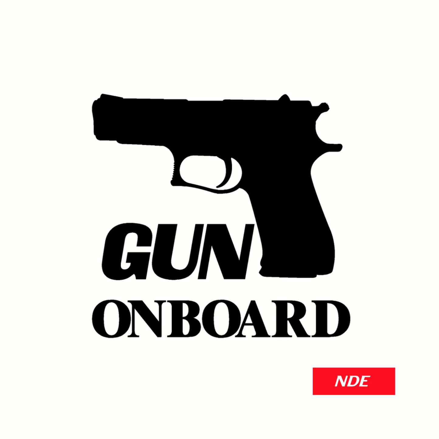 STICKER DECAL ONBOARD