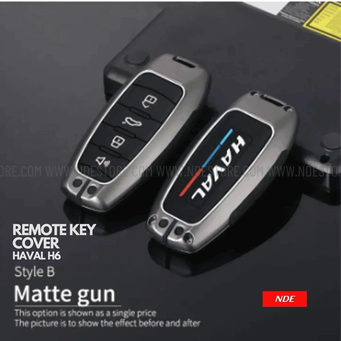 KEY REMOTE COVER METAL FOR HAVAL JOLION/H6 - ndestore.com