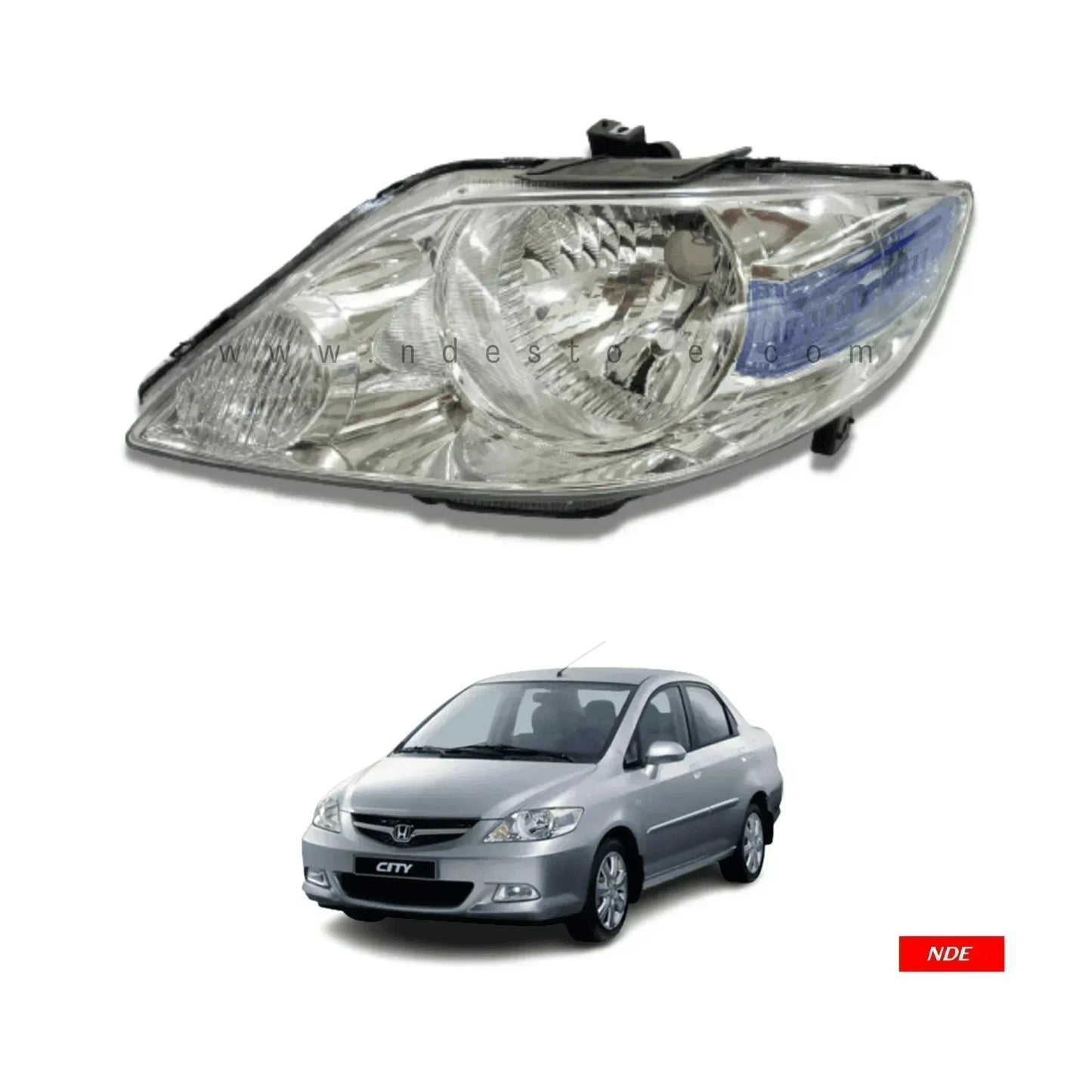 HEAD LIGHT ASSY FOR HONDA CITY (2005-2008) - ndestore.com