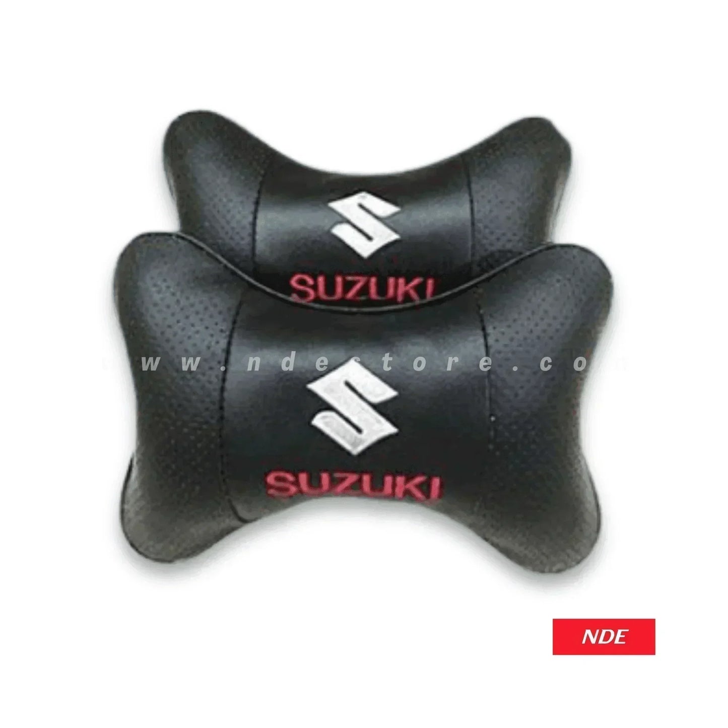 CUSHION HEAD REST NECK CUSHION SUZUKI LOGO - ndestore.com