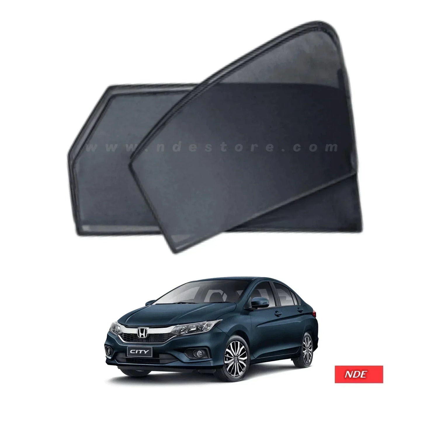 SUN SHADE CURTAIN SET XTREEME MESH FOR HONDA CITY (2021-2025) - ndestore.com