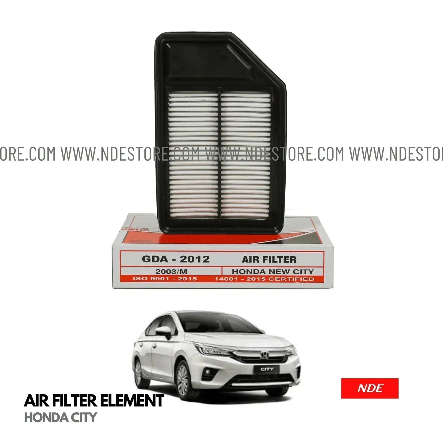 AIR FILTER ELEMENT GUARD FILTER FOR HONDA CITY (2021-2025) - ndestore.com
