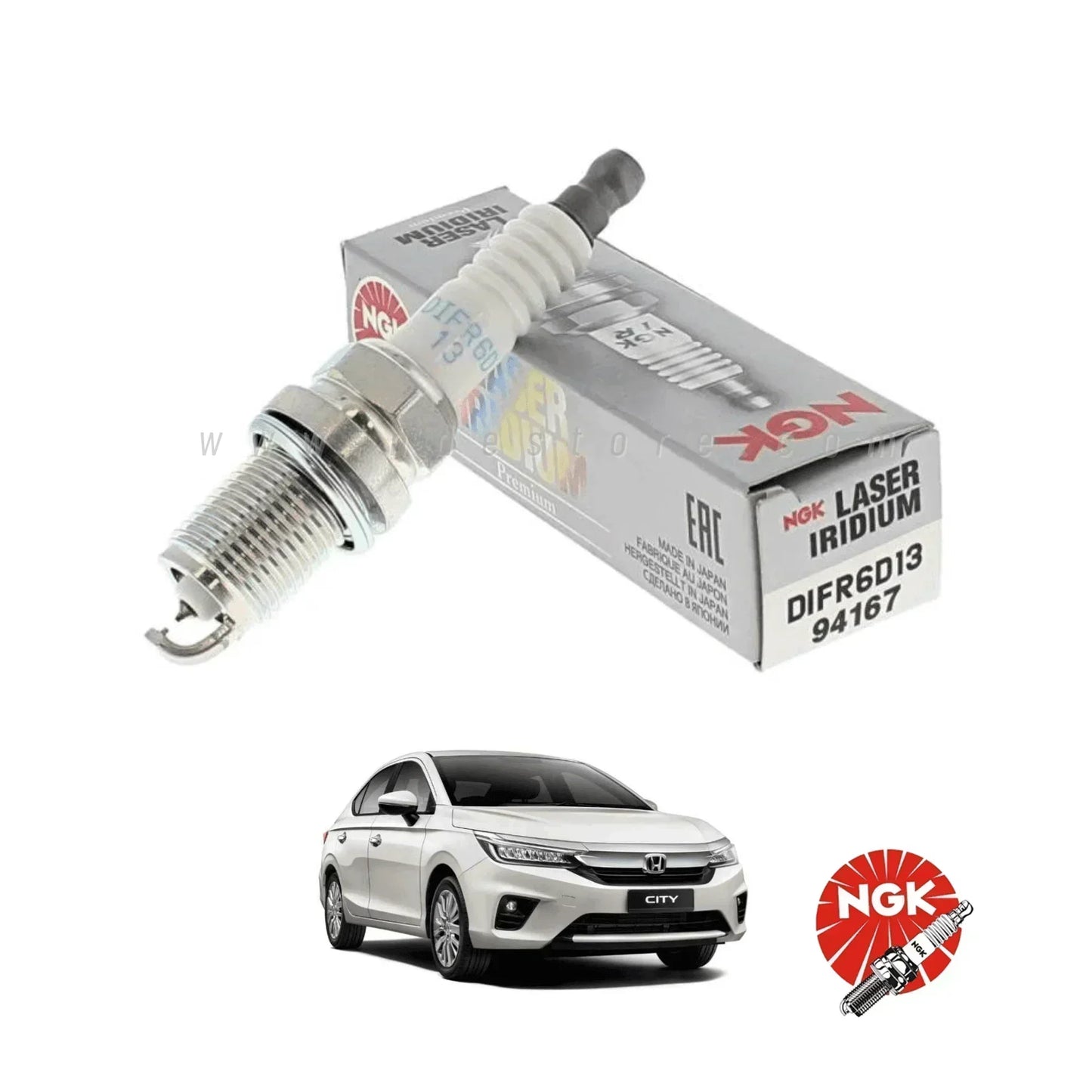 SPARK PLUG NGK LASER IRIDIUM FOR HONDA CITY (2021-2025) - ndestore.com