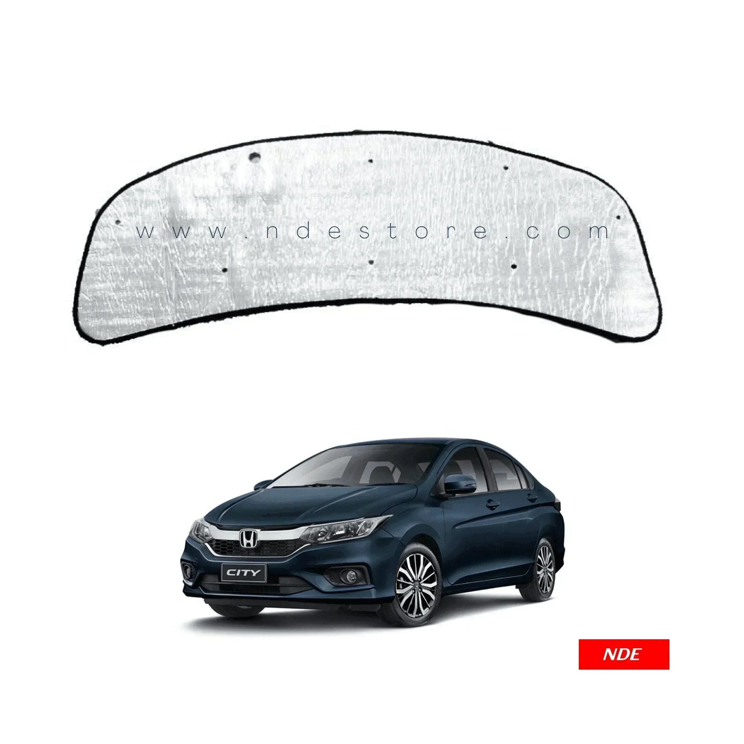 BONNET INSULATOR COVER ALUMUNIUM COVER FOR HONDA CITY (2021-2025) - ndestore.com
