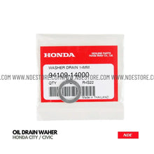 OIL DRAIN WASHER FOR HONDA - ndestore.com 94109-14000