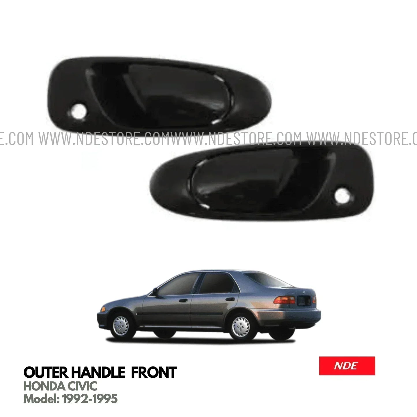 OUTER HANDLE FRONT FOR HONDA CIVIC (1992-1995) - ndestore.com