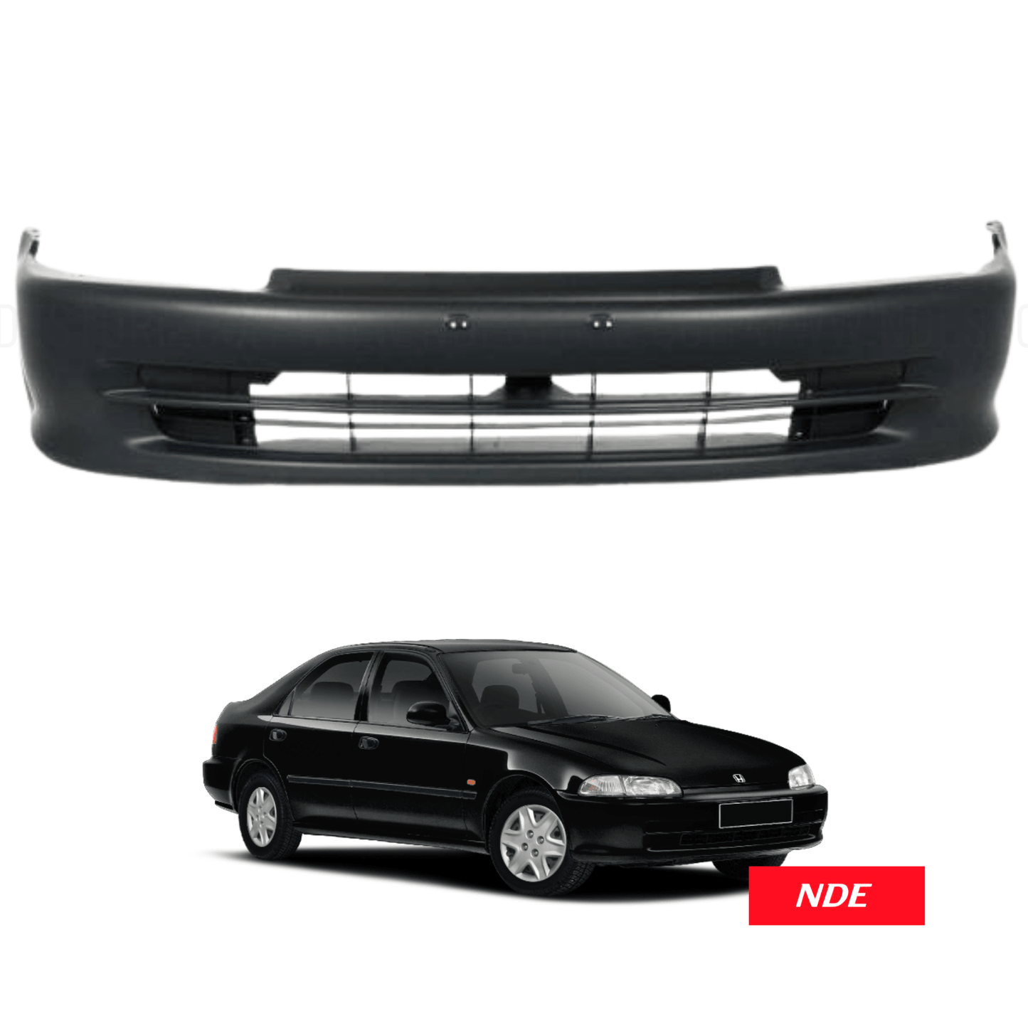 BUMPER FRONT FOR HONDA CIVIC (1992-1995) - ndestore.com