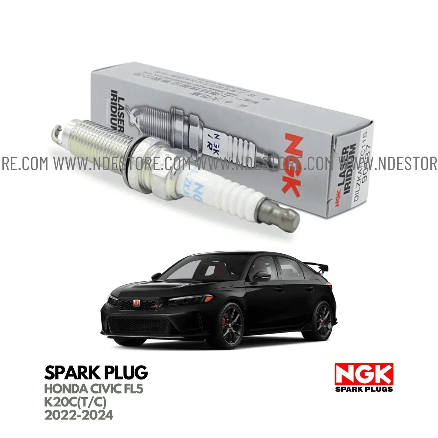 SPARK PLUG NGK LASER IRIDIUM FOR HONDA CIVIC FK2 - ndestore.com