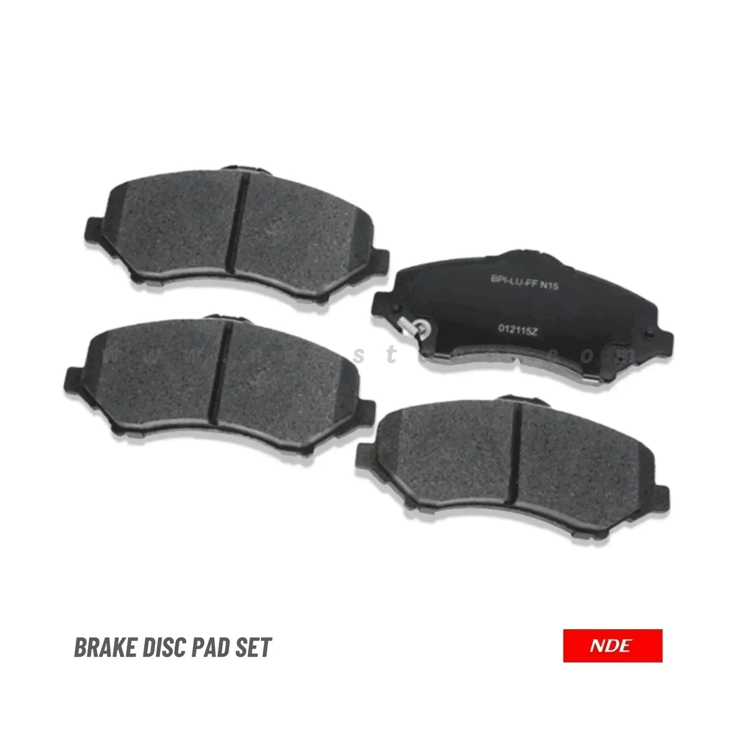 BRAKE DISC PAD SET REAR FOR HONDA CIVIC (2001-2006) - ndestore.com