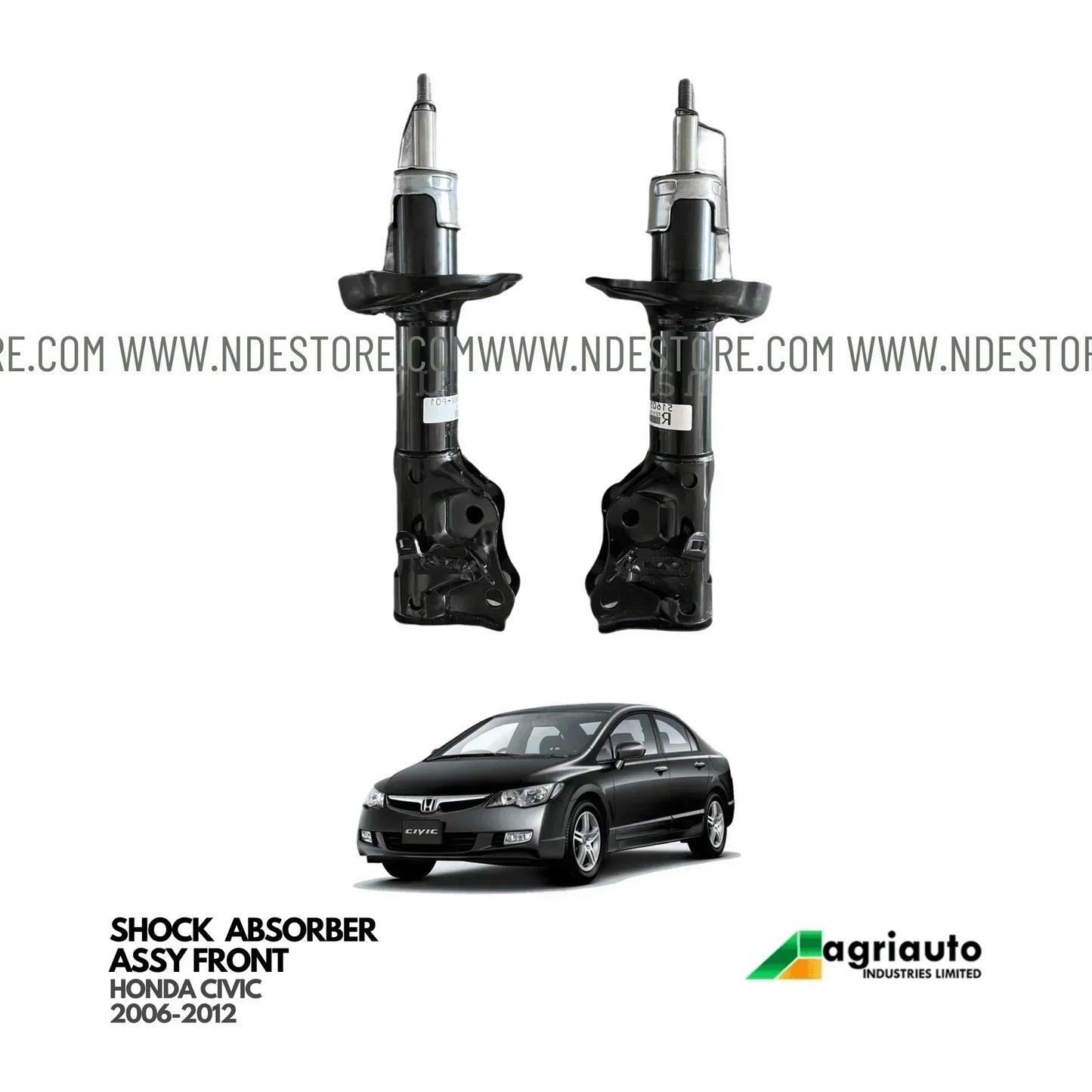 SHOCK ABSORBER ASSY FRONT FOR HONDA CIVIC (2006-2012) - ndestore.com