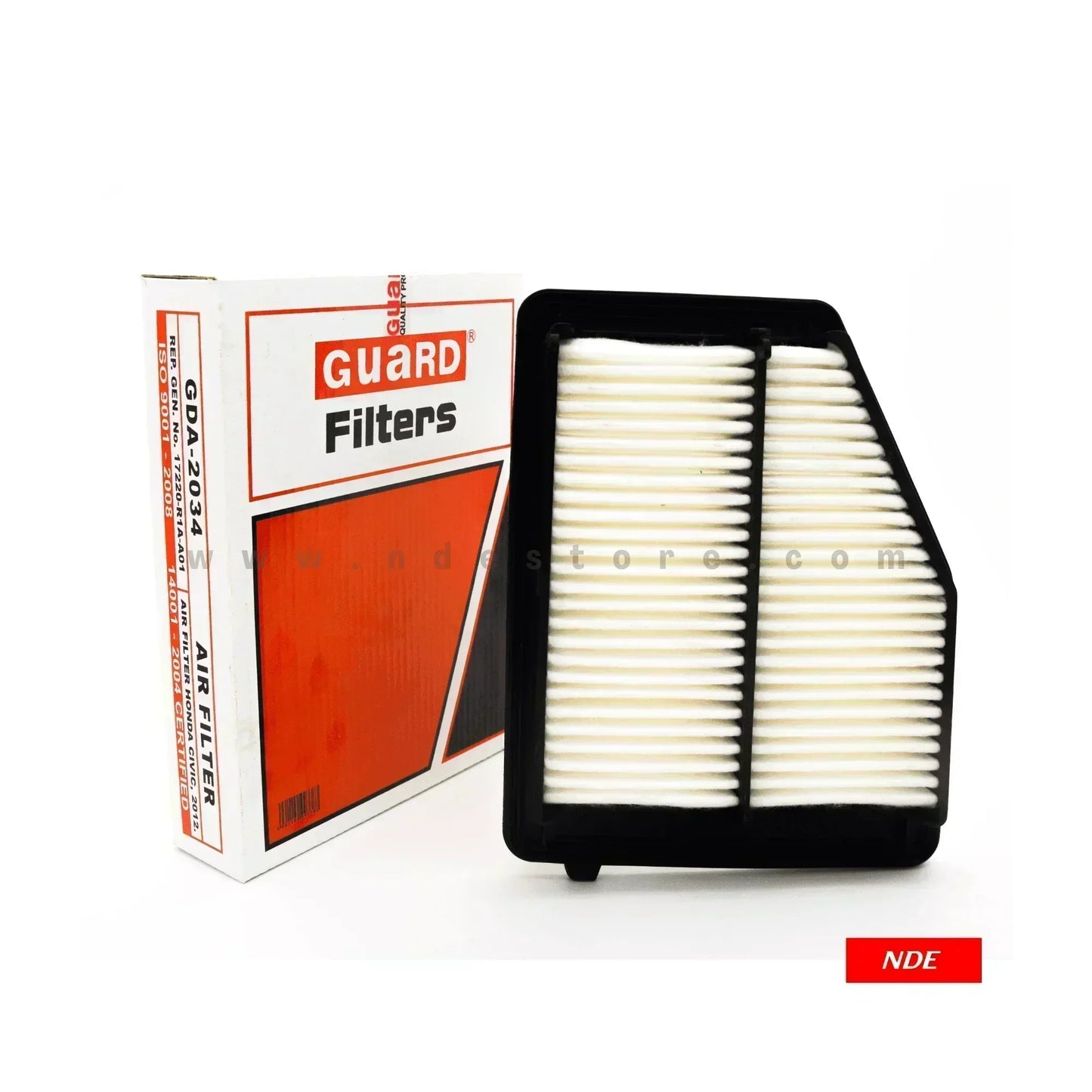 AIR FILTER ELEMENT GUARD FILTER FOR HONDA CIVIC REBIRTH (2012-2016) - ndestore.com