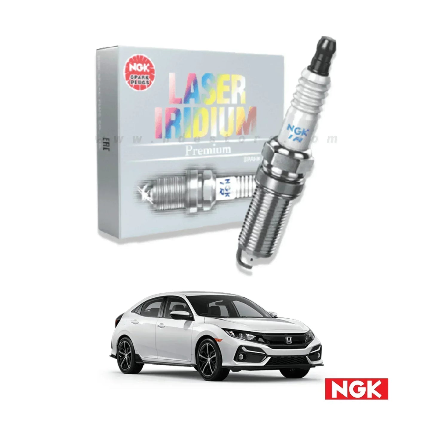 SPARK PLUG NGK LASER IRIDIUM FOR HONDA CIVIC 1.8 (2017-2021) - ndestore.com