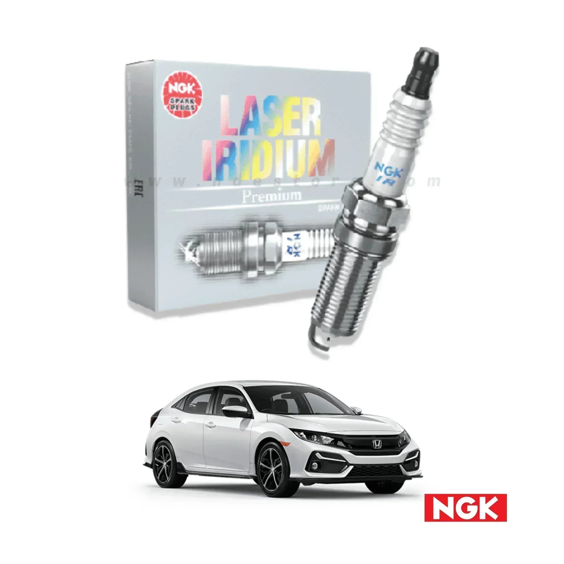 SPARK PLUG NGK LASER IRIDIUM FOR HONDA CIVIC 1.8 (2017-2021) - ndestore.com