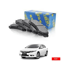 BRAKE DISC PAD SET REAR MK JAPAN FOR HONDA CIVIC (2012-2016) - ndestore.com