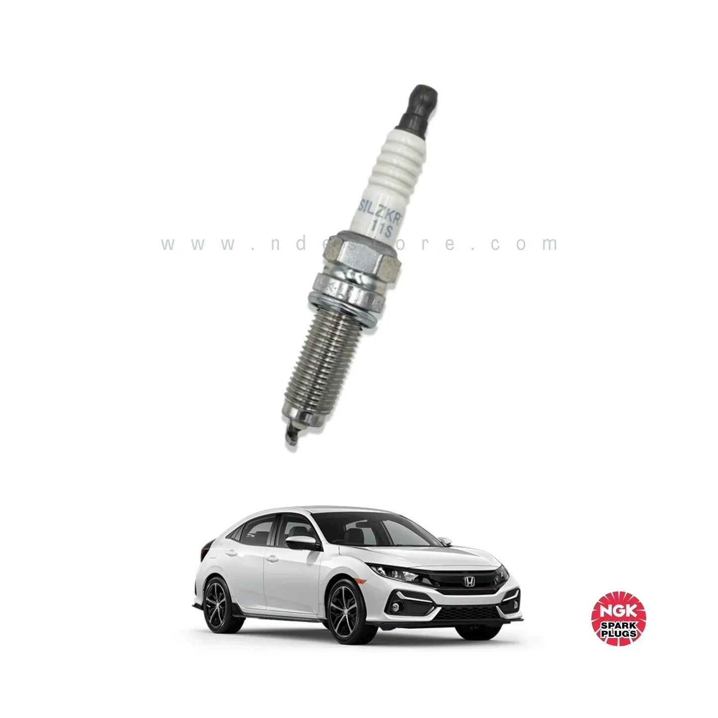 SPARK PLUG NGK LASER IRIDIUM FOR HONDA CIVIC 1.8 (2017-2021) - ndestore.com