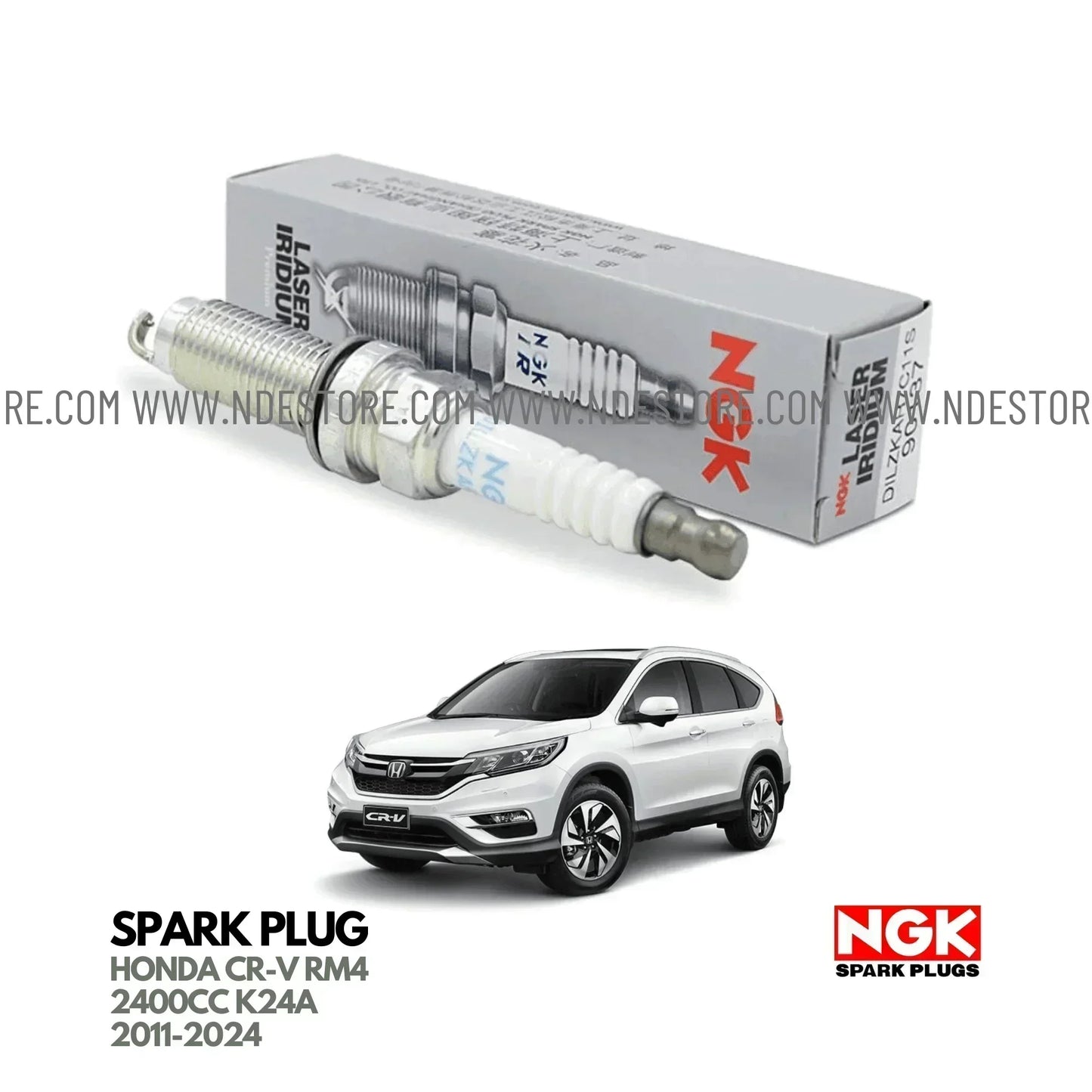 SPARK PLUG LASER IRIDIUM NGK FOR HONDA CR-V (RM4) - ndestore.com