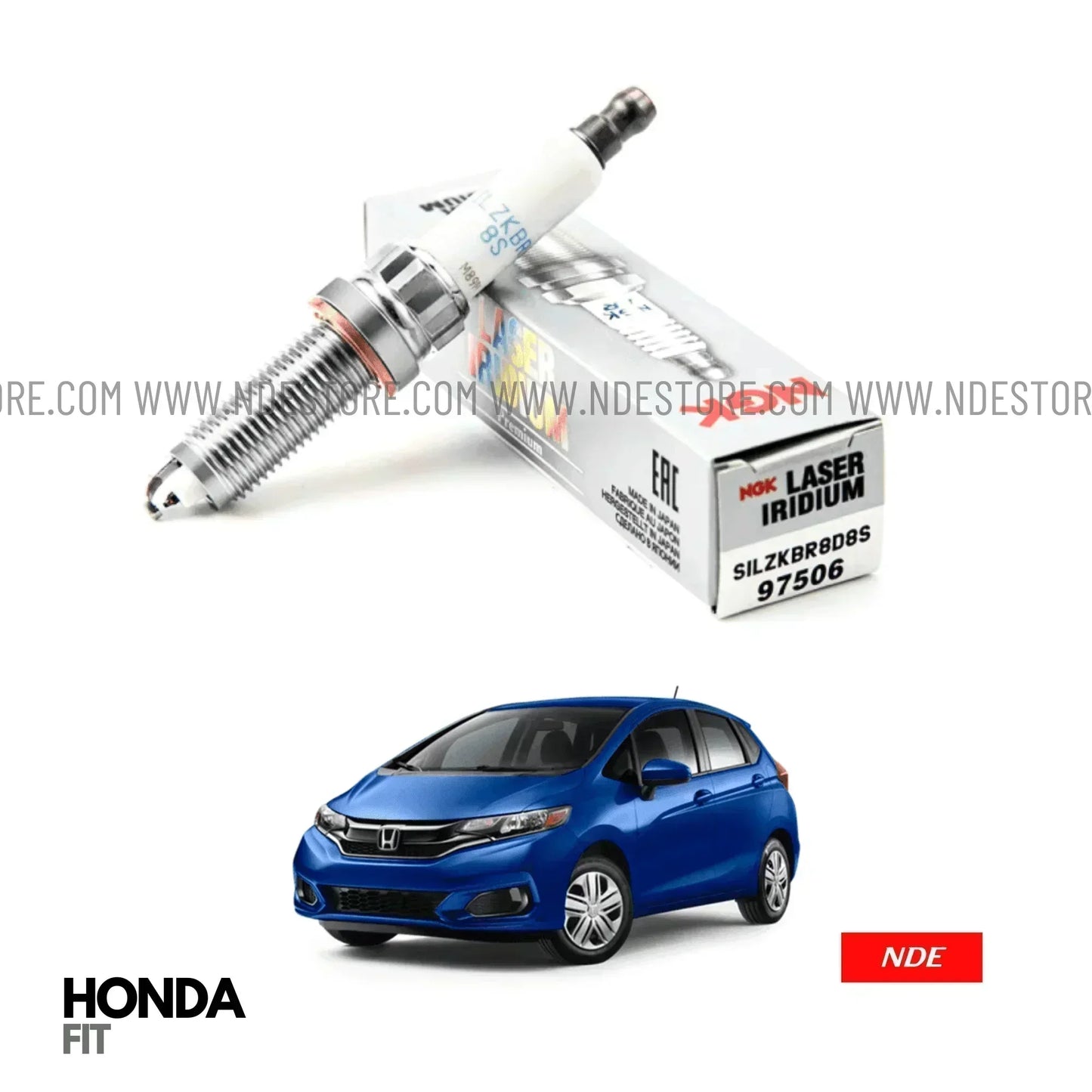 SPARK PLUG NGK LASER IRIDIUM FOR HONDA FIT (NON-HYBRID) - ndestore.com