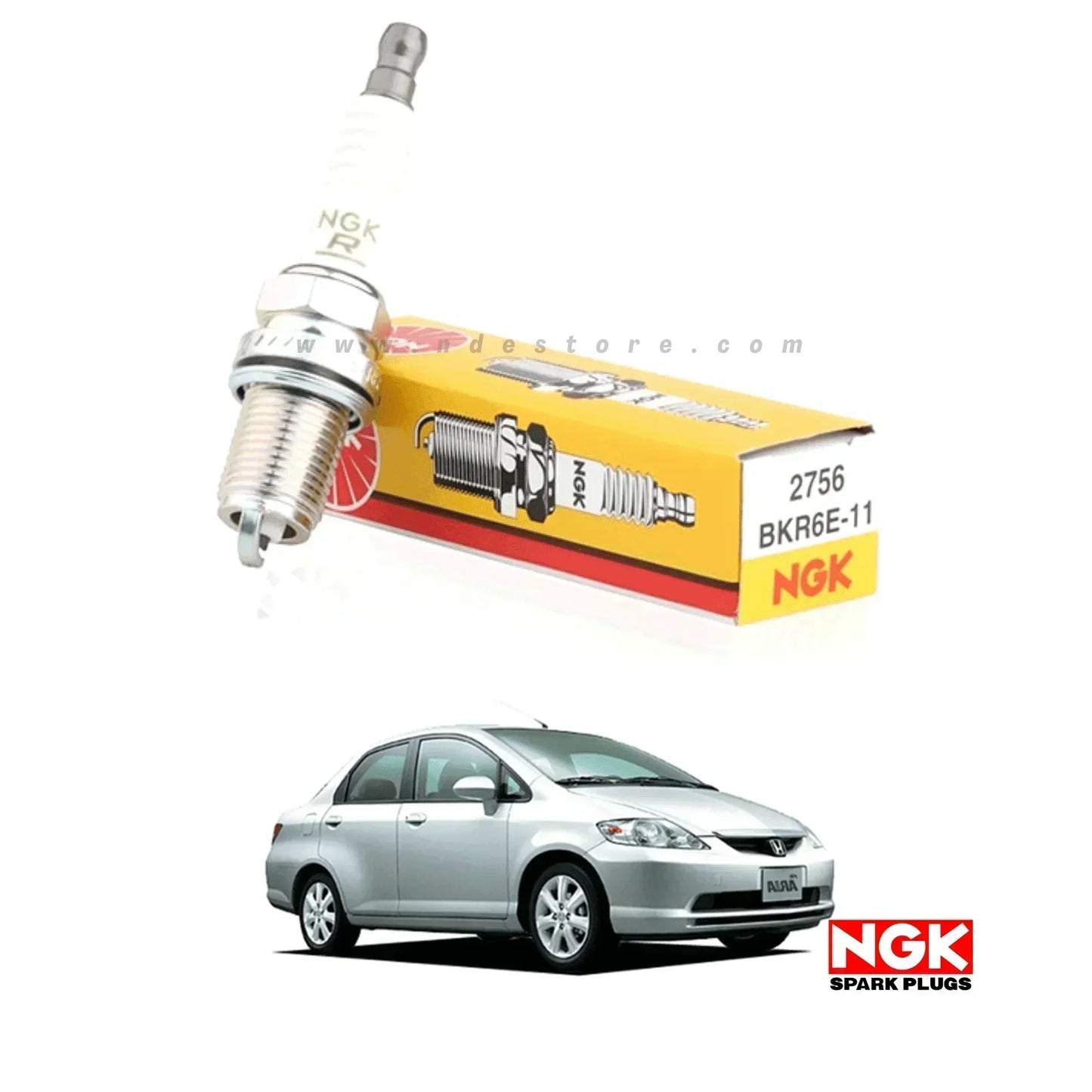 SPARK PLUG NGK NON-IRIDIUM FOR HONDA CITY (2002-2008) - ndestore.com