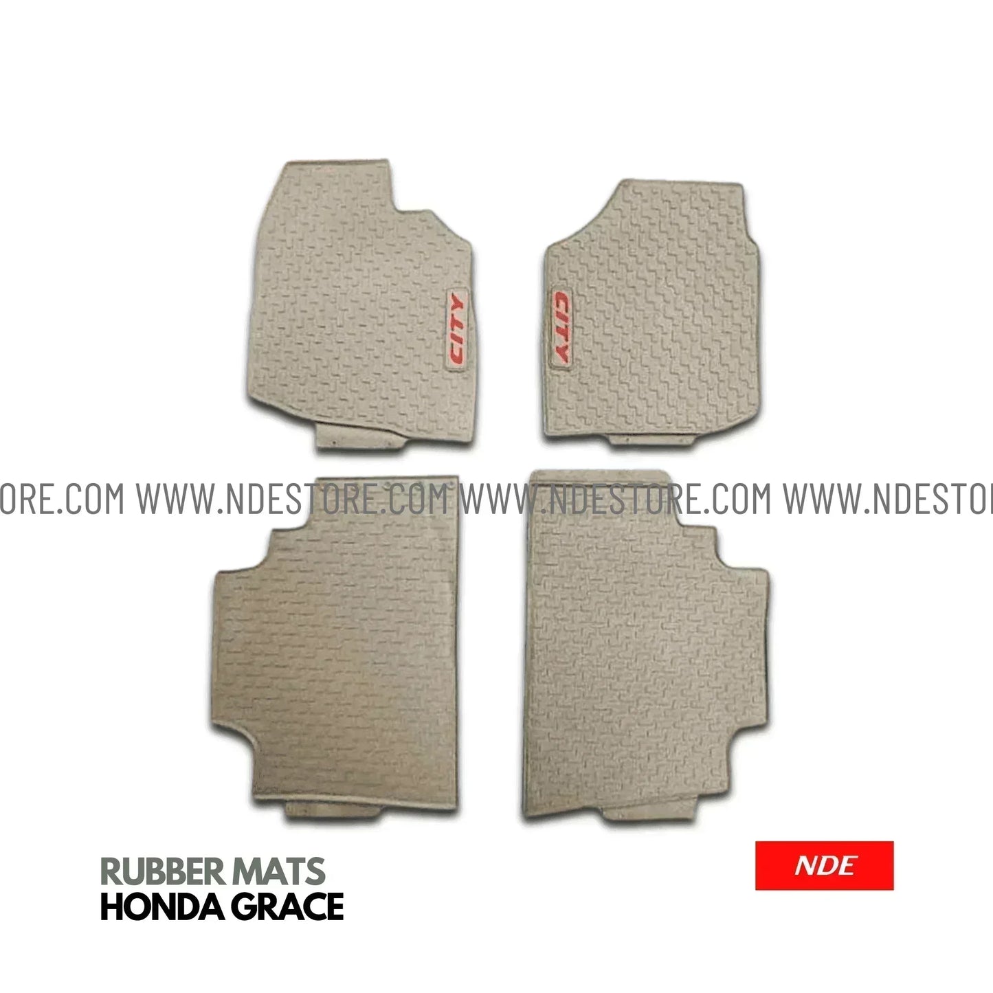 FLOOR MAT RUBBER FOR HONDA GRACE (2012-2018) - ndestore.com
