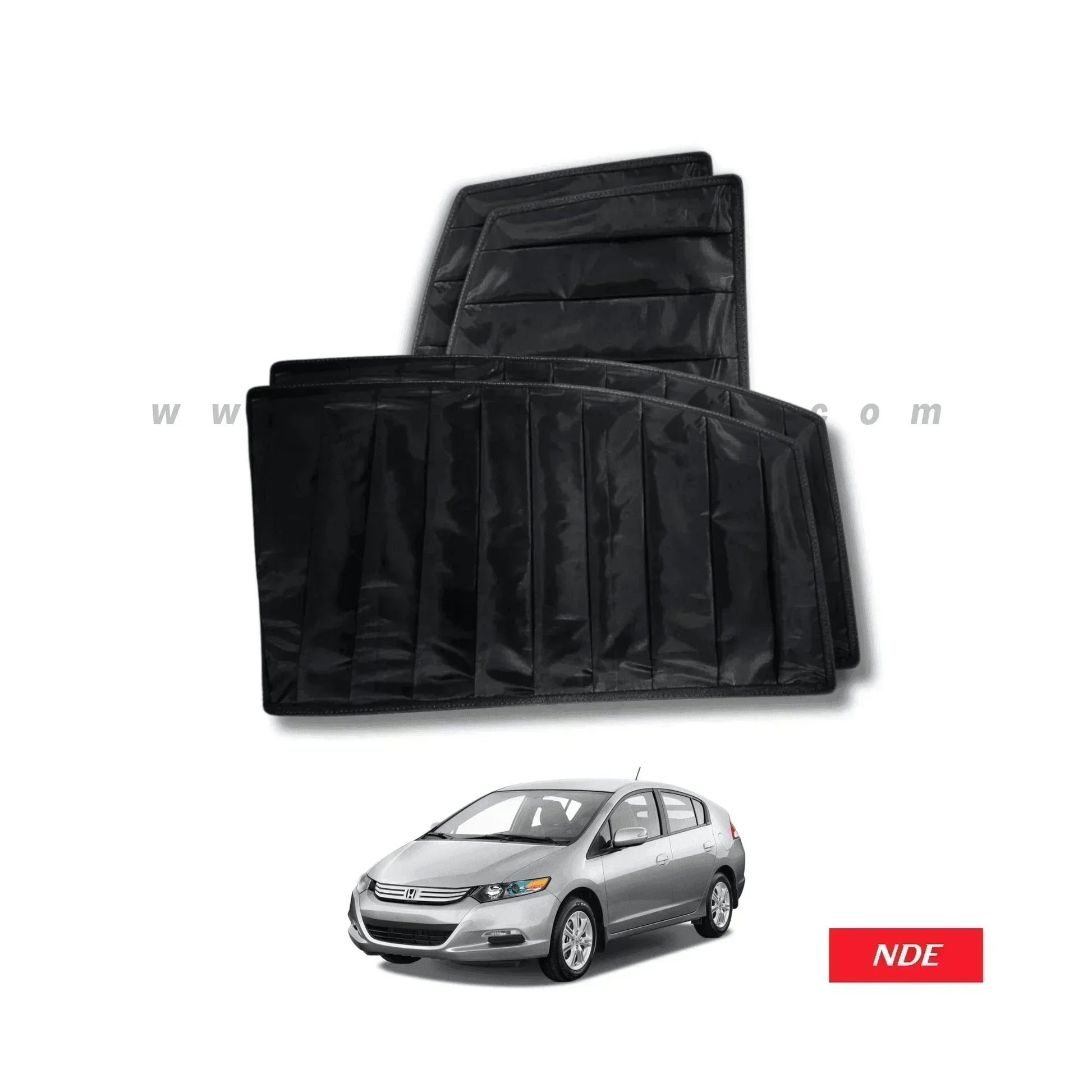 SUN SHADE BLACK WRINKLE FOR HONDA INSIGHT - ndestore.com