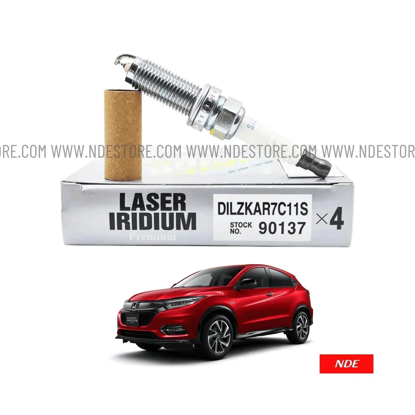 SPARK PLUG LASER IRIDIUM NGK FOR HONDA VEZEL - ndestore.com