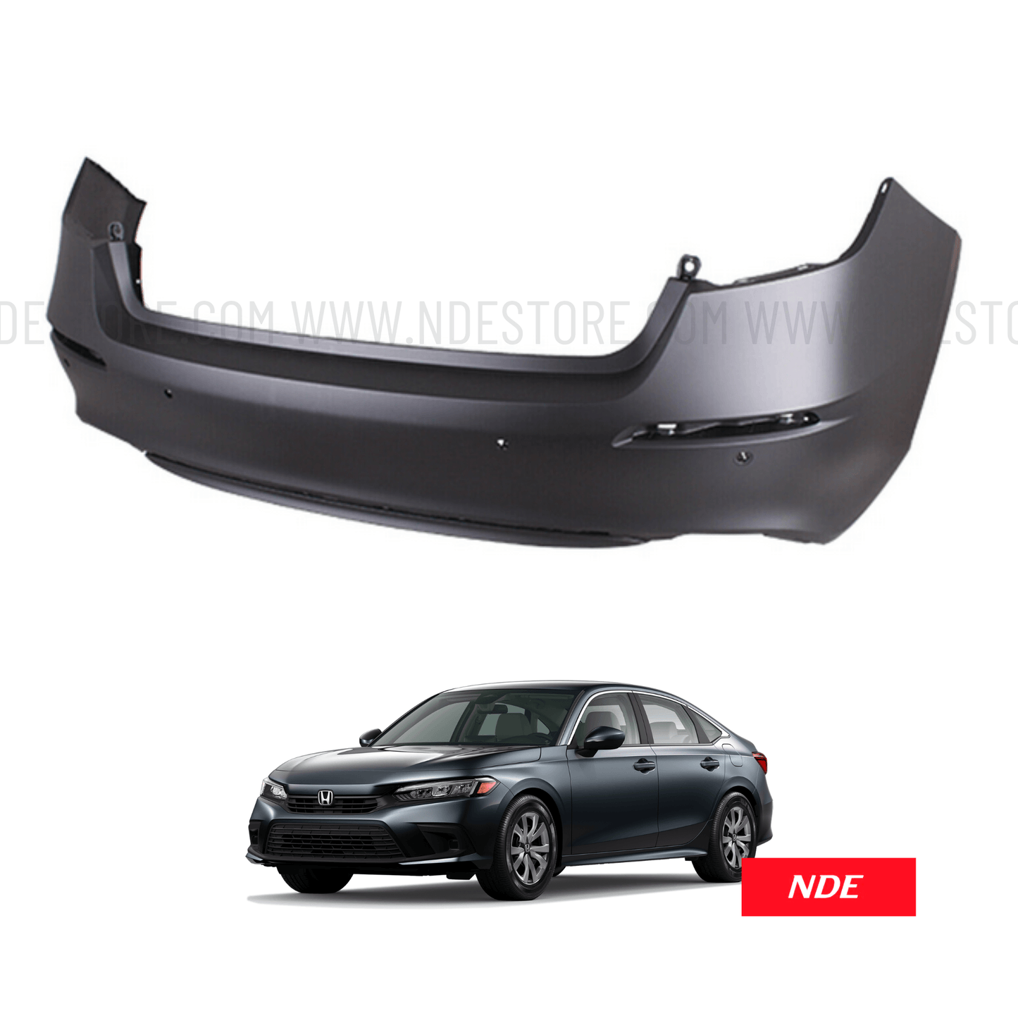 BUMPER REAR FOR HONDA CIVIC (2021-2025) - ndestore.com