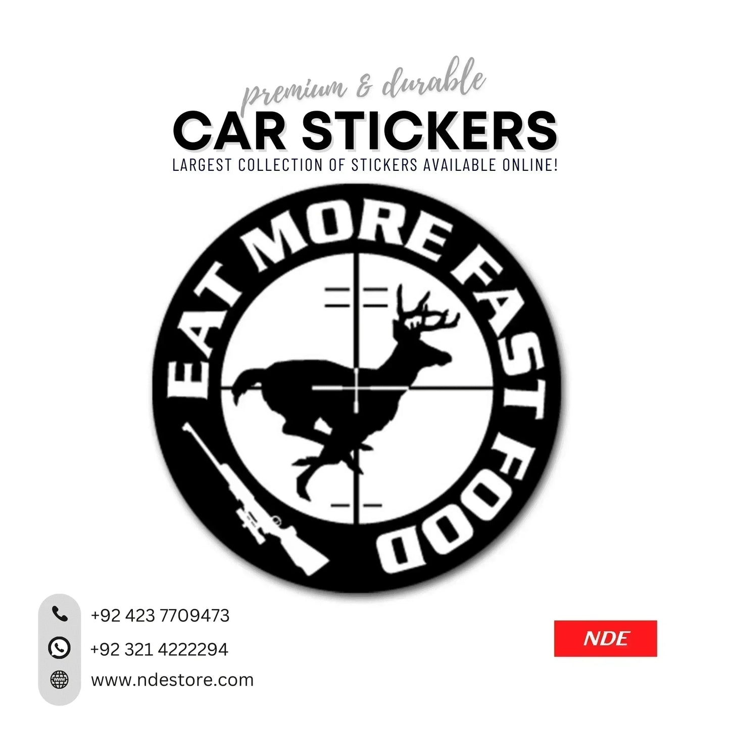 STICKER HUNTER FOOD - ndestore.com