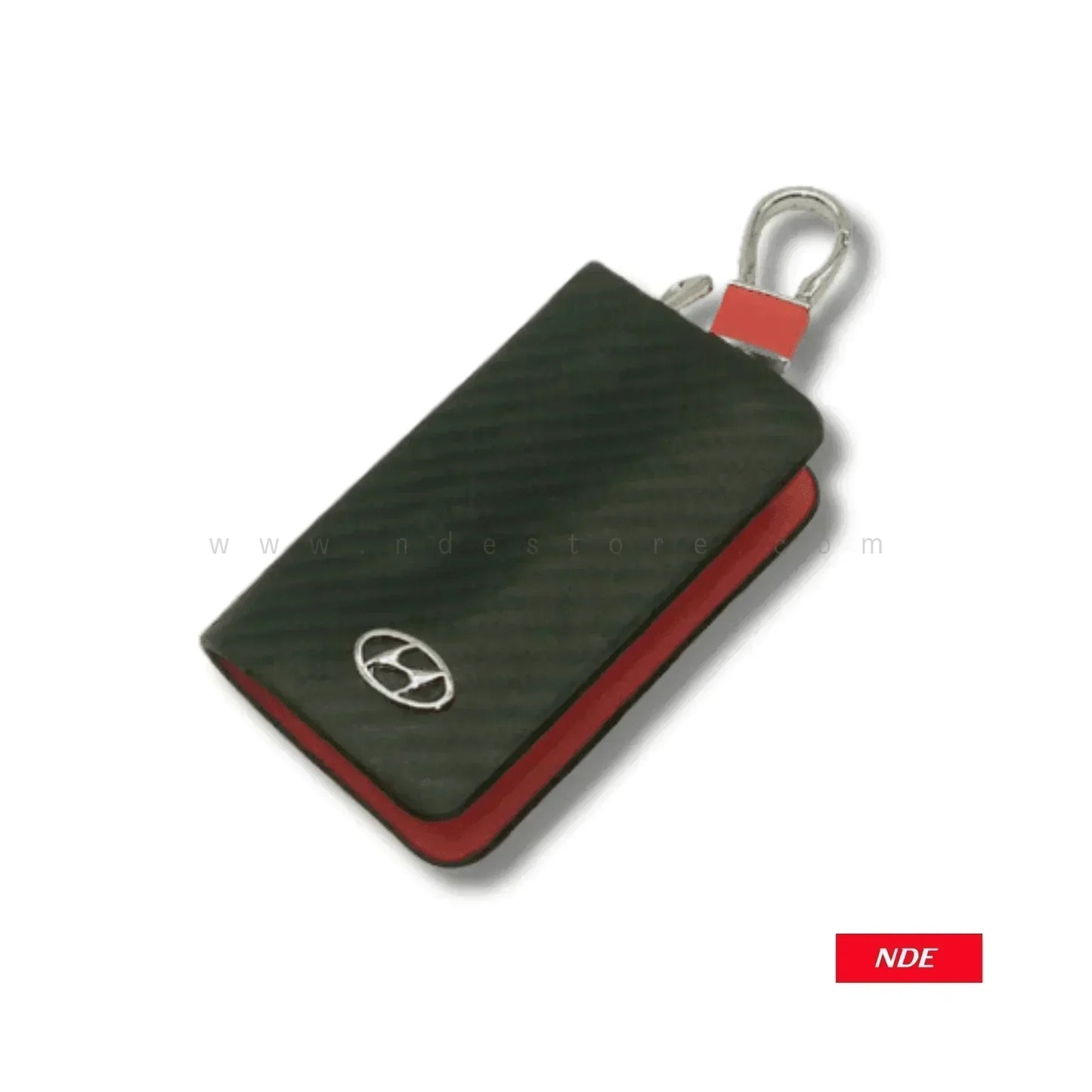 REMOTE COVER KEY POUCH PREMIUM LEATHER MATERIAL WITH HYUNDAI LOGO - ndestore.com
