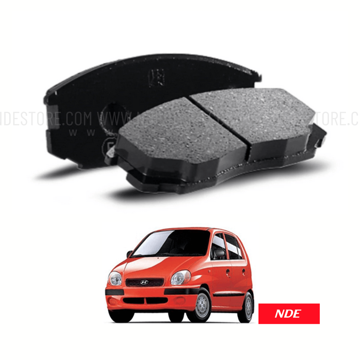 BRAKE DISC PAD SET FRONT DOT OE FOR HYUNDAI SANTRO - ndestore.com
