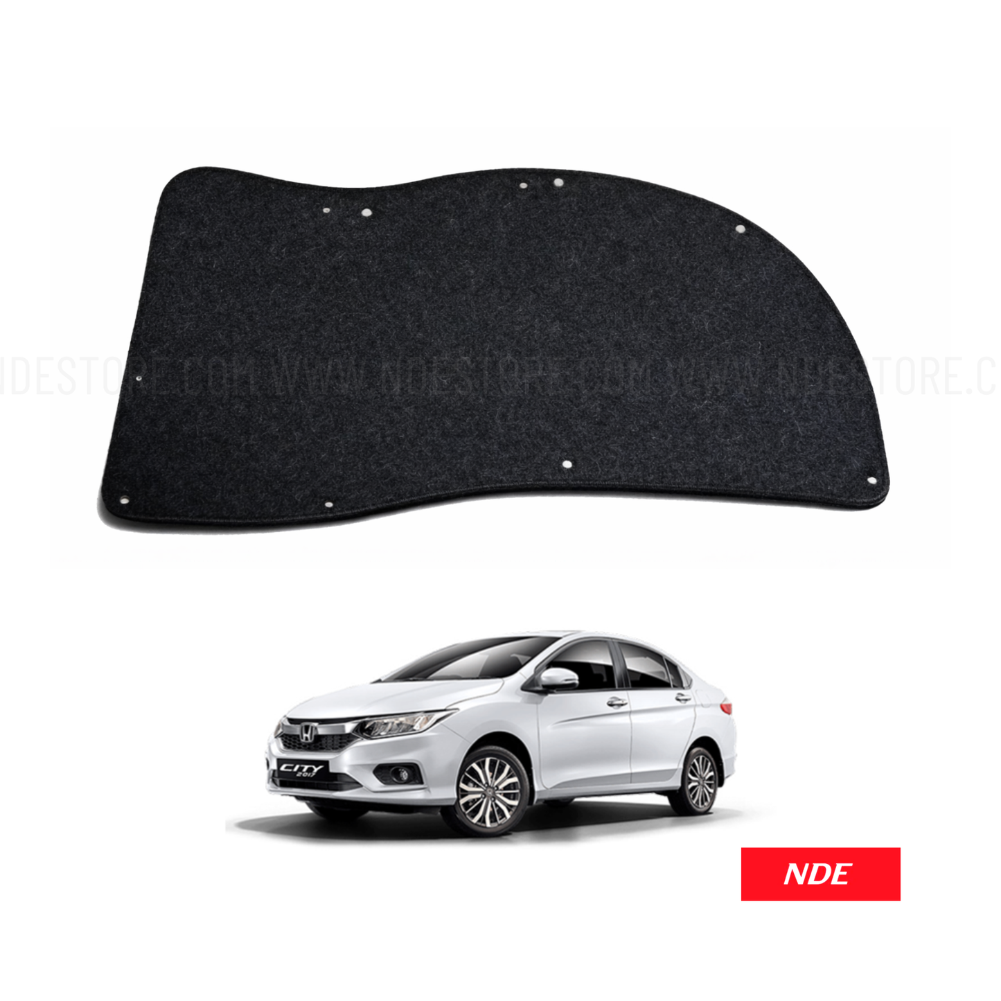 BONNET HOOD INSULATOR FOR HONDA CITY (2008-2021)