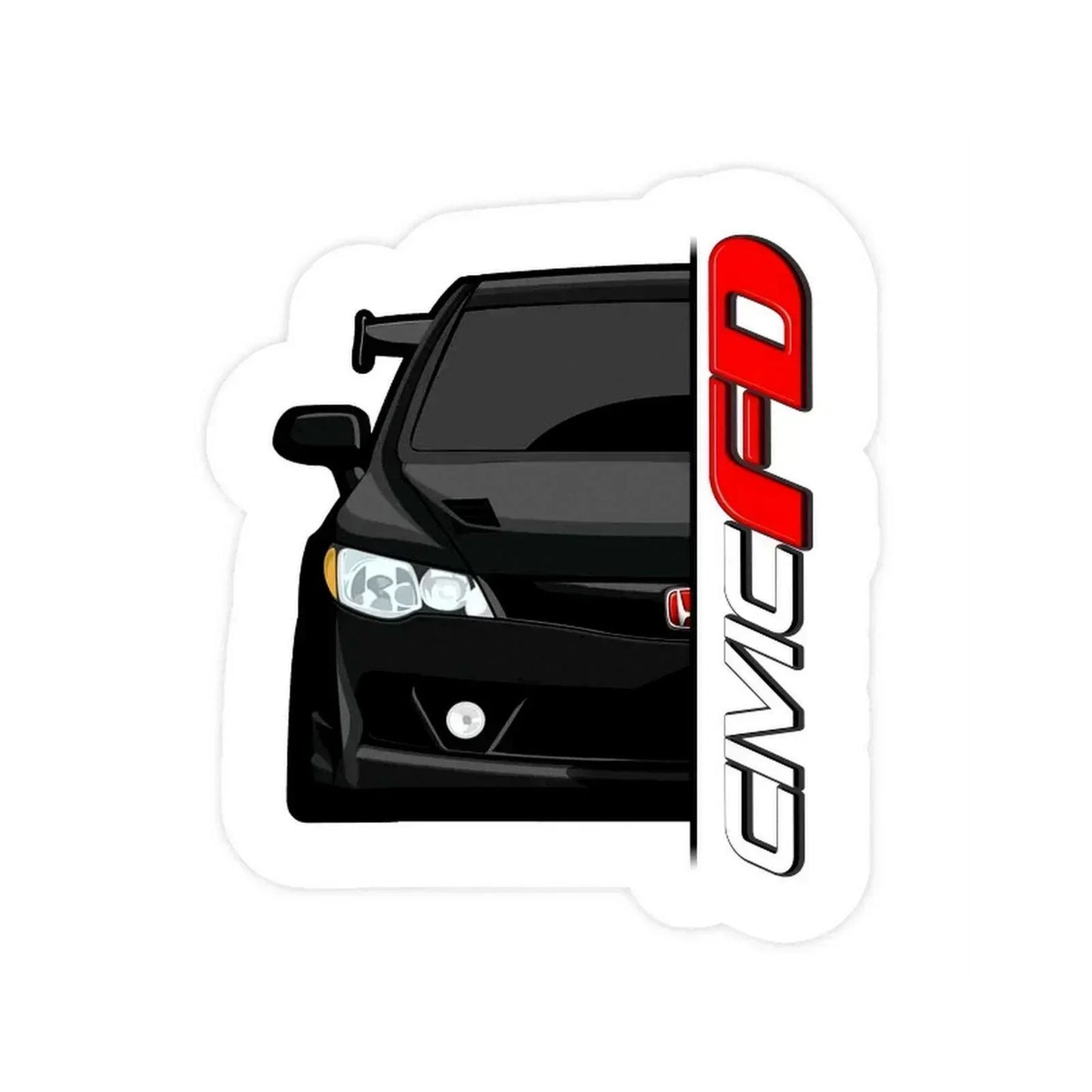 STICKER DECORATIVE STICKER FOR HONDA CIVIC - ndestore.com